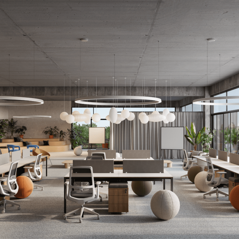 Escritório Cadeiras Cavaletti