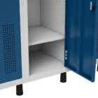 Prateleira removivel aplicada no Klips - Mobiliário Corporativo