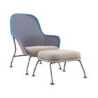 Imag. 01 1 1 em Poltrona Raya Cavaletti Poltrona Raya Cavaletti com ottoman