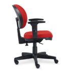 Imagem 03 2 em Cadeira Stilo Cavaletti Lateral cadeira Stilo Cavaletti Vermelha