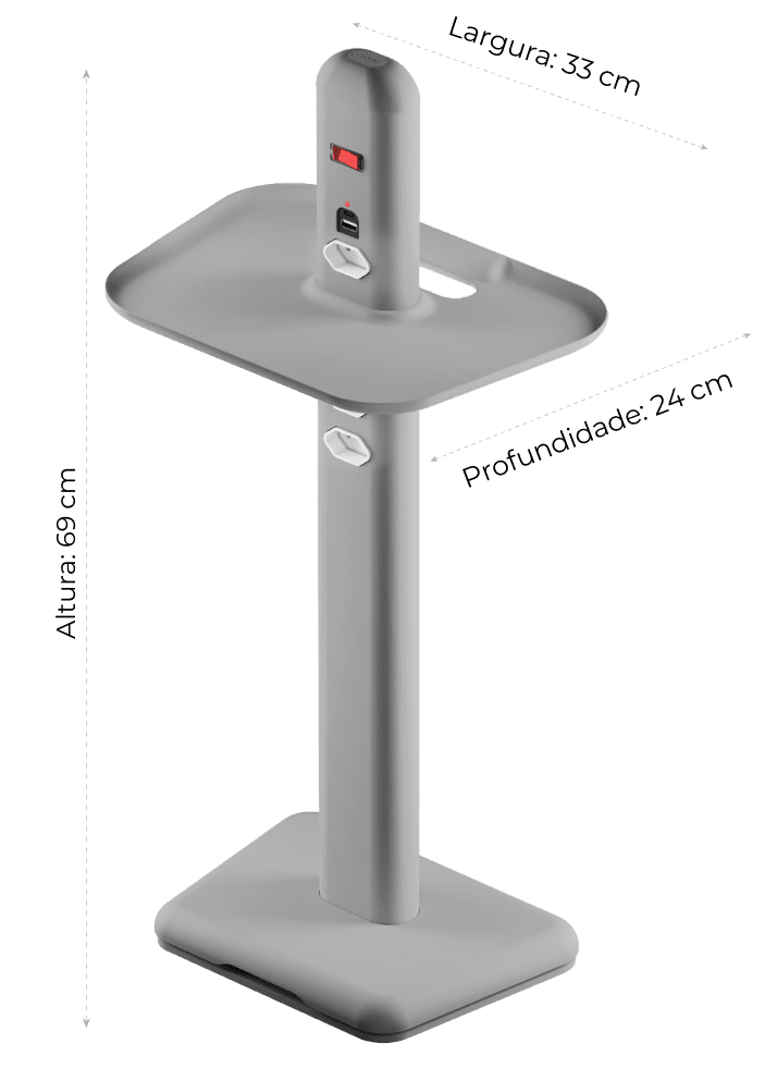 Dimensoes tecnicas Clipsmart design no Klips - Mobiliário Corporativo